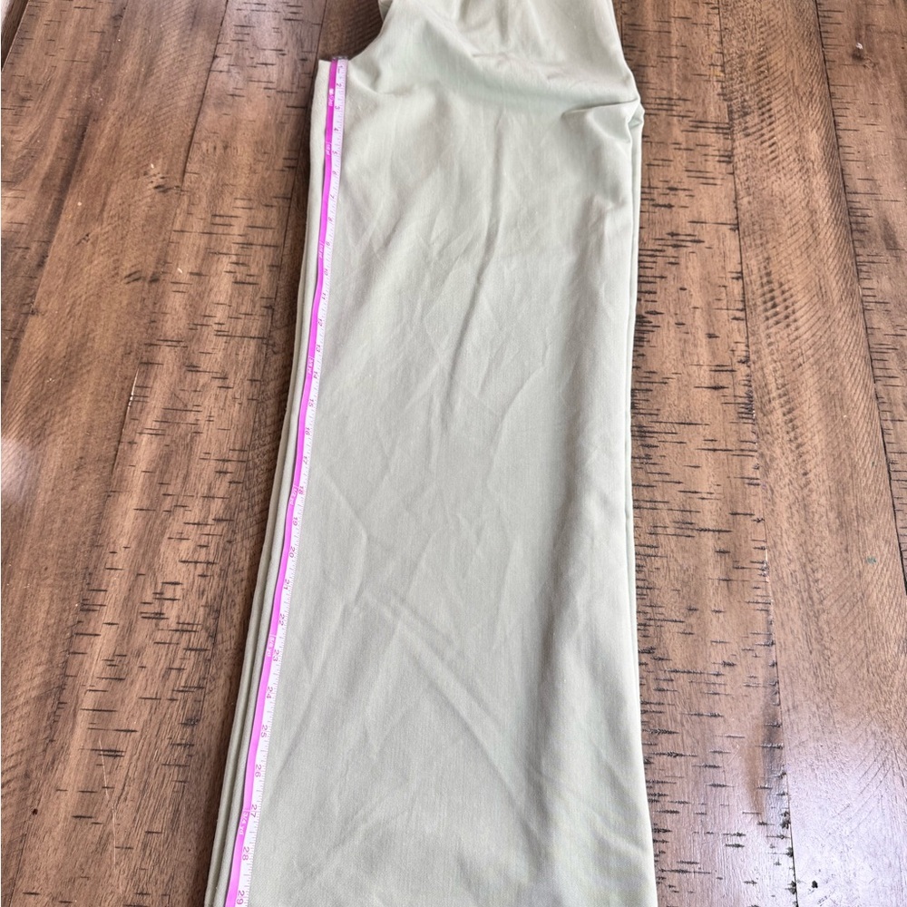 Princess Polly Sophisticated Green Wide Leg Pants with Tailored Fit - Picture 11 of 15